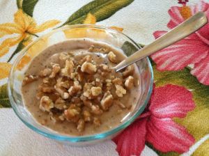 Banana Mocha Frozen Yogurt