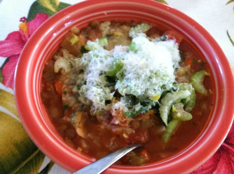 Celery Minestrone Ready to Eat
