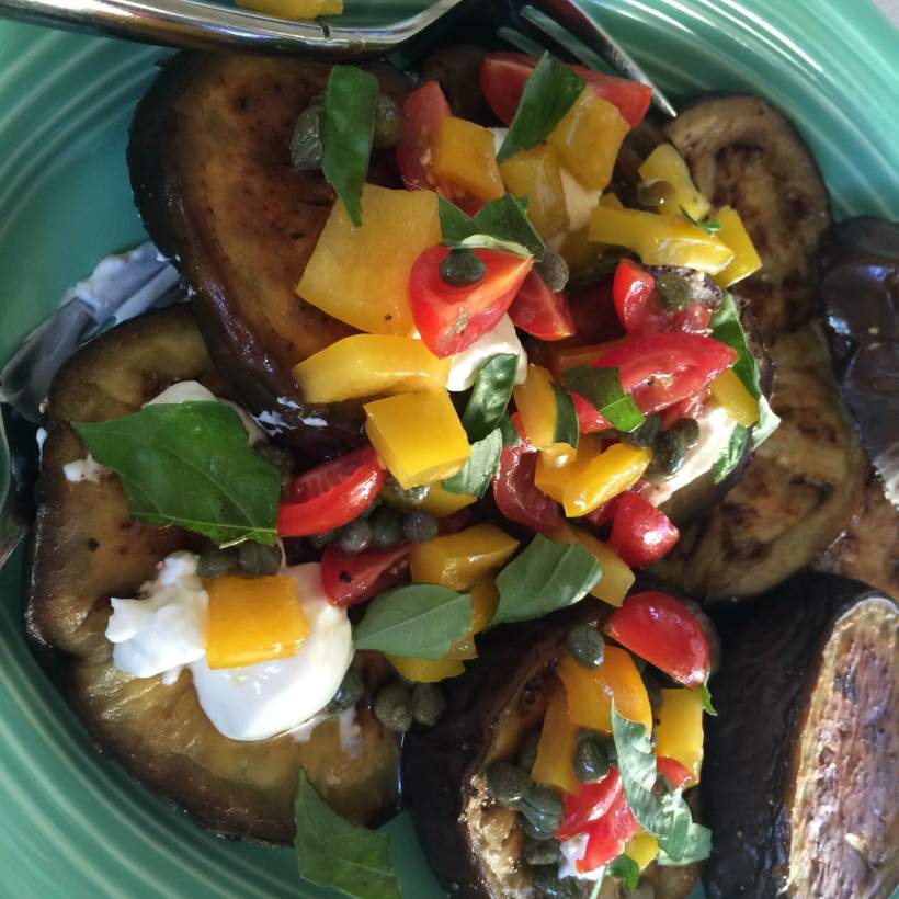 Eggplant Tricolore 1