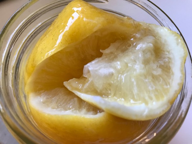 Preserved Lemons in Jar